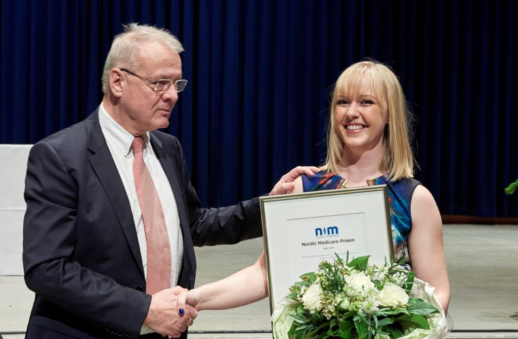 Kristina Gosvig, Modtager af Nordic Medicare Prisen, januar 2018